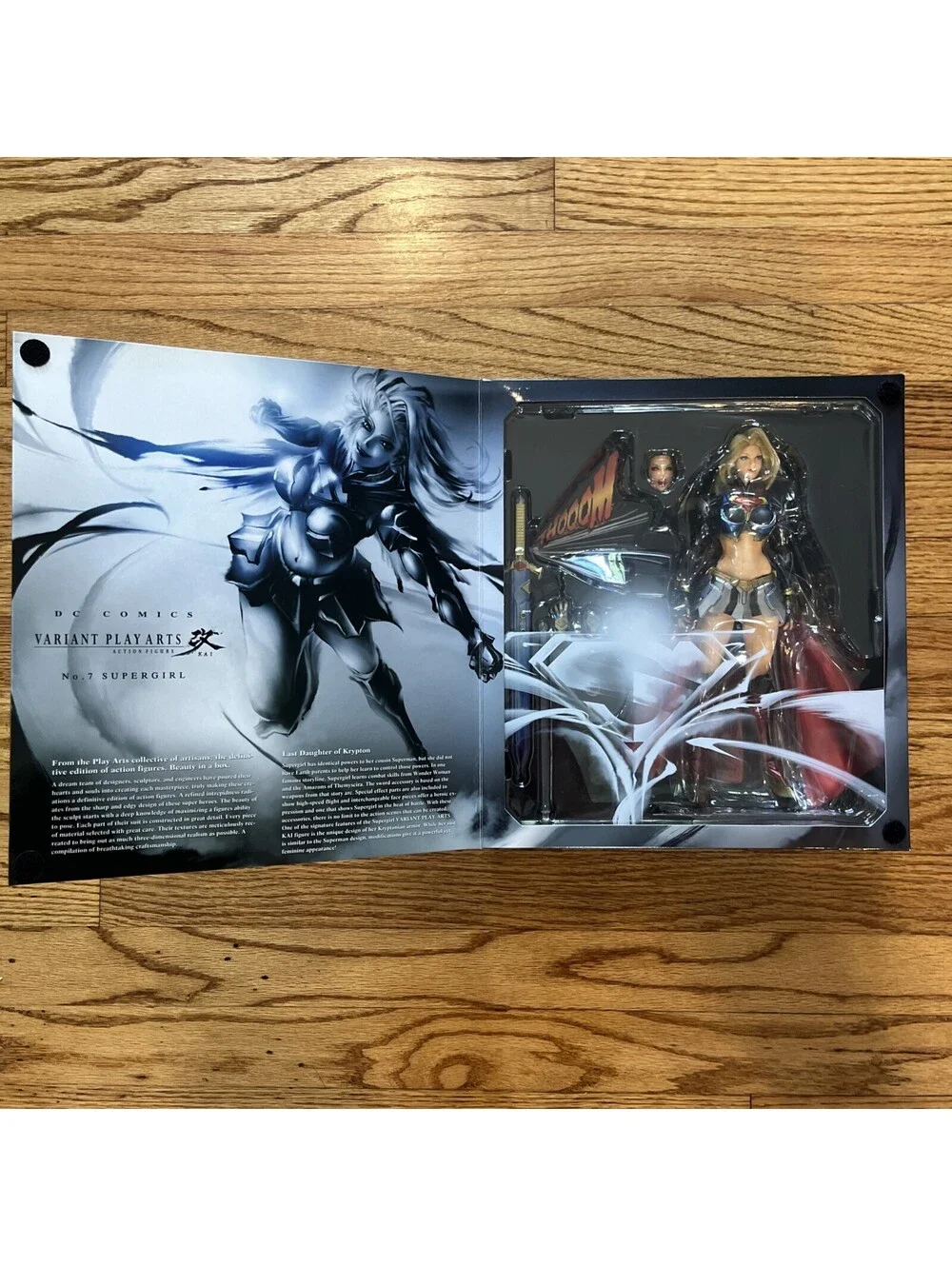 SUPER GIRL No. 7 DC Comics Square Enix Variant Action Figure Play Arts Kai